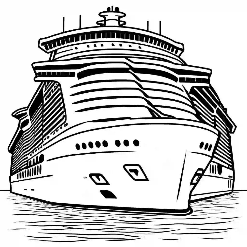 Oasis of the Seas coloring pages